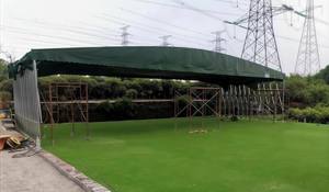 Tente spacieuse à ouverture rapide, abri <span class=keywords><strong>de</strong></span> <span class=keywords><strong>stockage</strong></span> pour matériaux <span class=keywords><strong>de</strong></span> construction et entreposage temporaire - Product Image 5