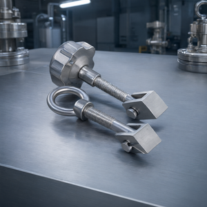 Boulon à œil en acier inoxydable 304 durable pour équipement industriel - Product Image 2