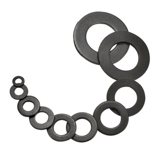 เครื่องฉีดน้ำ M5 M10 M8 M6แหวนสกรูหัวแยก304 316 DIN125สแตนเลส - Product Image 5