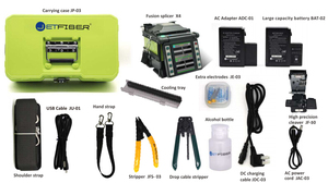 G & T 2024 recién llegado Telecom Power <span class=keywords><strong>Kit</strong></span> FTTH FTTX herramienta de fibra con cuchilla de fibra y VLF para red óptica - Product Image 2