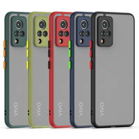 VIVO — coque de téléphone portable, tpu, avec sensation de peau mate, translucide, pour V21, V20, Y21, V17, V15, Y70S PRO