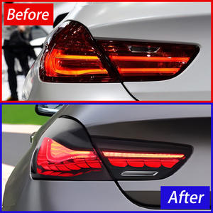 Pour <span class=keywords><strong>BMW</strong></span> Série 6 F06 F12 F13 640i <span class=keywords><strong>650i</strong></span> 2011-2016 Dynamique Dragon Échelle Feu Arrière Assemblage Nouveau LED Auto Feux Arrière Accessoires - Product Image 3