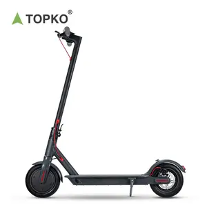 TOPKO 350 Вт внедорожный складной двухколесный мощный электрический самокат для взрослых двухколесный скутер электрический для продажи