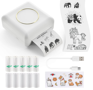 <span class=keywords><strong>Mini</strong></span> <span class=keywords><strong>imprimante</strong></span> de reçus, portable, sans encre, <span class=keywords><strong>imprimante</strong></span> <span class=keywords><strong>photo</strong></span> de poche BT pour <span class=keywords><strong>iPhone</strong></span>, machine à créer des autocollants thermiques, <span class=keywords><strong>imprimante</strong></span> d'étiquettes - Product Image 1