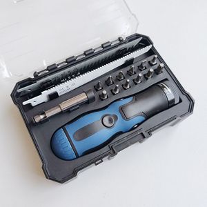 Ensemble d'outils multifonctions, tournevis à tête rotative hexagonale métrique de 17 pièces avec embouts pour le camping et le travail du bois - Product Image 3