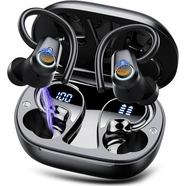 HE-059T China supplier quality waterproof Sport Bluetooth v5.3 ear buds for wholesales