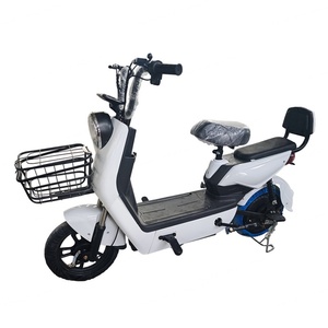 Vélo électrique 48V 350W pour adultes, scooter électrique avec moteur sans balais de 14 pouces, cadre en acier, vélo de montagne électronique, EBike - Product Image 6