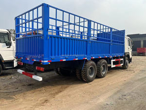 Howo Sinotuck 6x4 Used Fence <strong>Cargo</strong> <strong>Trucks</strong> 25Ton for Transporting Animals - Product Image 6