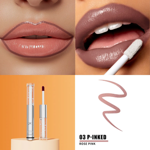 Lucidalabbra alla Moda Effetto Tatuaggio, Rossetto Liquido <span class=keywords><strong>Tinta</strong></span> <span class=keywords><strong>Labbra</strong></span> Impermeabile a Lunga Durata, Non Sbiadisce, Cosmetici per <span class=keywords><strong>Labbra</strong></span> - Product Image 4
