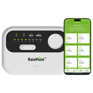 Contrôleur d'irrigation intelligent WiFi ULINK Zone, application de contrôle à distance, système d'arrosage automatique écologique pour la maison et le jardin, facile à utiliser - Product Image 1
