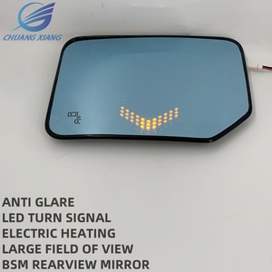 กระจกมองหลังสีฟ้าพร้อมเซ็นเซอร์ BSM และสัญญาณไฟเลี้ยว LED เหมาะสำหรับใหม่สำหรับ LC250. Toyota <span class=keywords><strong>proda</strong></span> - Product Image 2