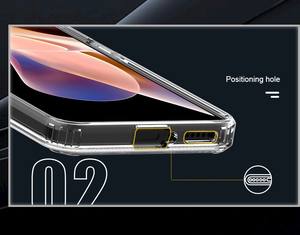 Étui de téléphone transparent ultra-mince TPU + PC étanche et antichoc pour <span class=keywords><strong>Redmi</strong></span> <span class=keywords><strong>Note</strong></span> 11 pro, étui de protection de haute qualité - Product Image 6