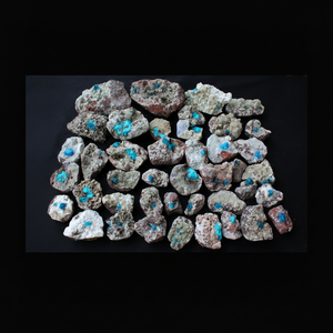 Cavancite Color Natural Decoración del hogar Matriz Minerales de India - Product Image 1