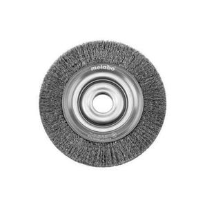Metabo Circular Wire Brush 125 Mm For Grinding And Polishing <b>Metal</b> Surfaces - Product Image 1