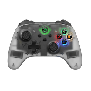 Hot Verkoop Kristal Verlichte Knop Controller Voor Nintendo Switch/Ios/Pc Transparante Draadloze Controller Metalen <span class=keywords><strong>Joystick</strong></span> - Product Image 2
