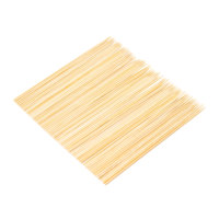 Brochettes rondes jetables en bambou de 2,3 mm x 13,5 cm pour barbecue