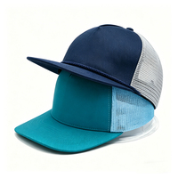 Gorra Trucker Unisex Deportiva para Exteriores, Ligera, Lavable, 100% Algodón Twill, Ajustable, con Bordado Personalizado