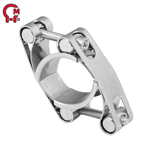 Colliers de serrage réglables robustes en acier inoxydable HLM Colliers de serrage à boulon en T - Product Image 4