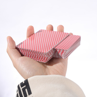 Prix bas bleu rouge cartes personnalisées jouant en gros carte à jouer excellente qualité Table carte à jouer