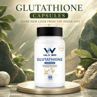 Complément Alimentaire en Capsules de Glutathion Réduit Antioxydant pour la Beauté, Formule Naturelle pour Adultes, Marque Privée, Logo Personnalisé