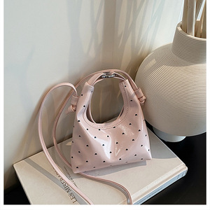 Mini Bolso de Moda para Mujer, Bolso de Mano Texturizado, Bolso Bandolera de un Solo Hombro - Product Image 3