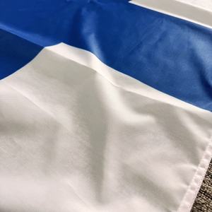 Drapeaux de la <span class=keywords><strong>Finlande</strong></span> 3x5 pieds en gros et drapeau blanc de la Croix-Blanche pour usage extérieur en tissu polyester imperméable - Product Image 4