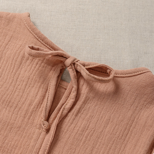 Abbigliamento per Bambini in <span class=keywords><strong>Cotone</strong></span> Biologico, Vestiti per Bambine, Abiti in <span class=keywords><strong>Mussola</strong></span>, Vendita all'Ingrosso, Vestiti Autunno Inverno per Bambine - Product Image 6