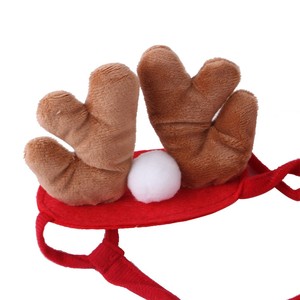 Set Natalizio per Animali Domestici in Offerta, Cappello da Babbo Natale, Sciarpa, Mantello, <span class=keywords><strong>Corna</strong></span> <span class=keywords><strong>di</strong></span> Renna in Tessuto per Cani e Gatti, Accessori Festivi Invernali - Product Image 3