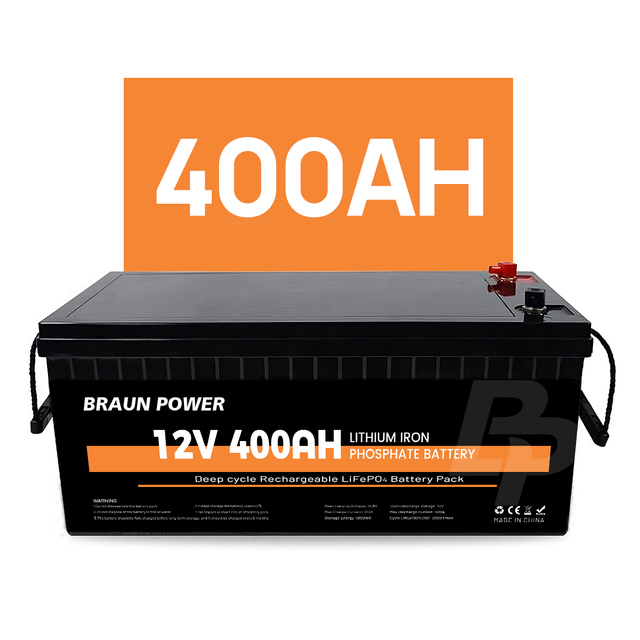 12V Lifepo4 Battery 400Ah 24V 48V 100Ah 200Ah 300Ah Gel Lithium Ion Batteries With Bms