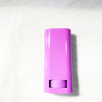 Contenant vide personnalisable de 20g pour déodorant en stick, à mécanisme rotatif, en plastique, pour l'élimination des odeurs corporelles - Vente chaude