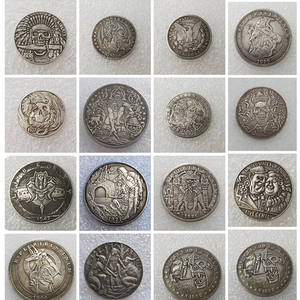 Moneda hobo retro dorada de cobre, colección de decoración artesanal de monedas americanas, gran oferta - Product Image 2