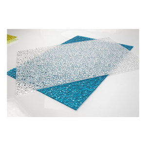 Prix d'usine Durable Écologique Protection UV Résistant Aux Intempéries Toit PC Feuilles De Polycarbonate Conception De Texture De Cristal pour - Product Image 5