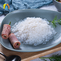 Riz rond konjac végétalien hypocalorique à faible IG couscous Shirataki instantané disponible en boîte ou en sac
