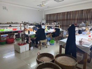 Dây chuỗi ngọc trai gần tròn, không xâu R.GEM. Hạt ngọc trai nước ngọt trắng chất lượng cao 3-4mm để làm đồ trang sức tự chế - Product Image 6