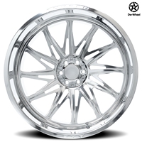 Jantes en alliage forgé à profil profond DW 20 22 24 26 28 pouces polies pour pick-up et SUV 8x170 8x180 8x200 8x210 pour GMC Sierra 1500 2500