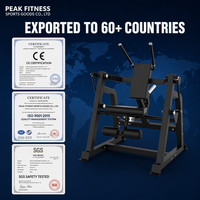 Máquina de Entrenamiento Abdominal Profesional de Grado Comercial, Equipo de Ejercicio Abdominal para Gimnasio