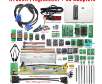 RT809H EMMC-Nand FLASH Programmateur universel extrêmement rapide + 50 articles + câble Edid AVEC câbles EMMC-Nand