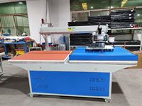 Presse à chaud hydraulique automatique RONMACK RM-120100AH, nouvelle machine de marquage à chaud pour T-shirts, imprimante à plat grand format 100 cm