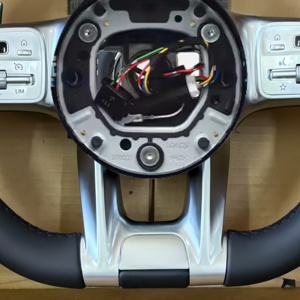 <span class=keywords><strong>Volant</strong></span> en cuir perforé personnalisé pour <span class=keywords><strong>Mercedes</strong></span> Benz W204 W205 W213 W219 W222 A45 E63 Gle Gls Amg Gt C63 E63 S63 G63 - Product Image 5