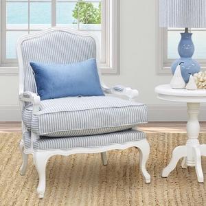 Moderna Poltrona Divano per il Tempo Libero per Soggiorno, Sala da Pranzo <span class=keywords><strong>e</strong></span> Uffici con Rivestimento Sfoderabile in Velluto <span class=keywords><strong>e</strong></span> Lino dal Design d'Accento - Product Image 6