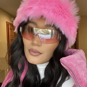 Gafas de Sol Pulinsi Modernas Sin Marco Estilo Millennium Spicy Girl, Clásicas Y2K, con Protección UV400 para Mujer - Product Image 4