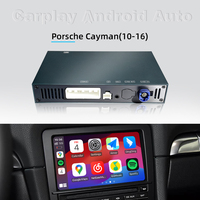 CZT-AUTO OEM ODM Adaptor Wireless CarPlay Android Auto Portabel dengan WiFi Terintegrasi untuk Cayman 2010-2016, Mirror Link, Peningkatan Radio
