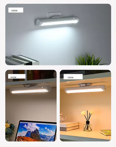 Barre lumineuse de mur de <span class=keywords><strong>LED</strong></span> magnétique rechargeable lampe de bureau à intensité variable <span class=keywords><strong>sous</strong></span> l'éclairage d'armoire sans fil pour l'image de placard de miroir - Product Image 4