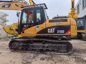 Excavatrice sur chenilles à faible nombre d'heures de fonctionnement 315D EXCAVATOR, hydraulique d'origine, d'occasion, fabriquée au Japon, Cat 315D, bon état - Product Image 6