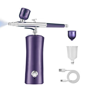 Pulverizador Facial Portátil de Oxígeno ABS con Diseño Inalámbrico Recargable para Aplicación de Maquillaje y Tónico/Serum - Product Image 1