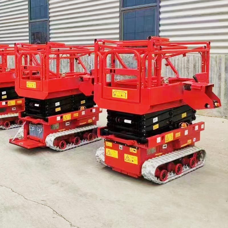 Battery Electric Mini Manlift Elevator Work