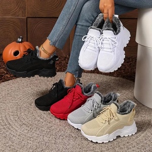 Nouvelles chaussures de sport épaisses et chaudes <span class=keywords><strong>pour</strong></span> femmes, simples, élégantes, polyvalentes, baskets décontractées et athlétiques - Product Image 5