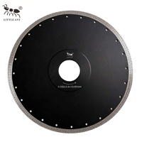 Disque de coupe LITTLE ANT 14 pouces, lame de scie lapidaire diamantée 14 pouces, maille turbo professionnelle pour la découpe de carreaux vitrifiés