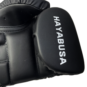 Hayabus Classic Matte Black Muay Thai Gants <span class=keywords><strong>de</strong></span> Boxe Enfants Adultes Mma Boxe Combat Taek Wondo Sanda Kicking Punch Bag Gants - Product Image 3