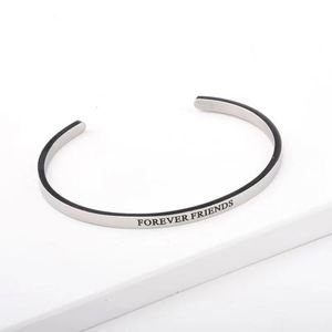 Brazalete de Cadena de Acero Inoxidable Martillado sin Grabado, sin Doblarse, para Hijo 2024 y Anillos de Acero Inoxidable - Product Image 2